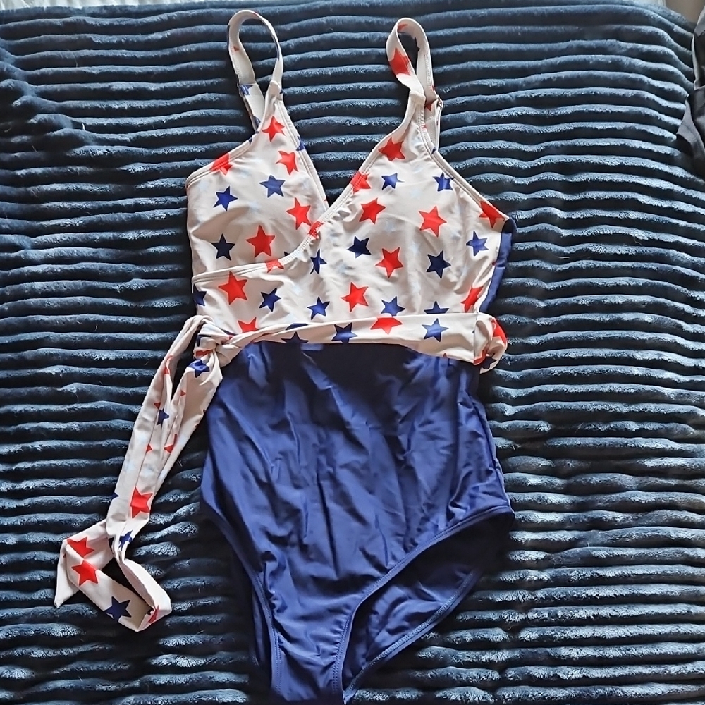 Star Patterned Swimsuit